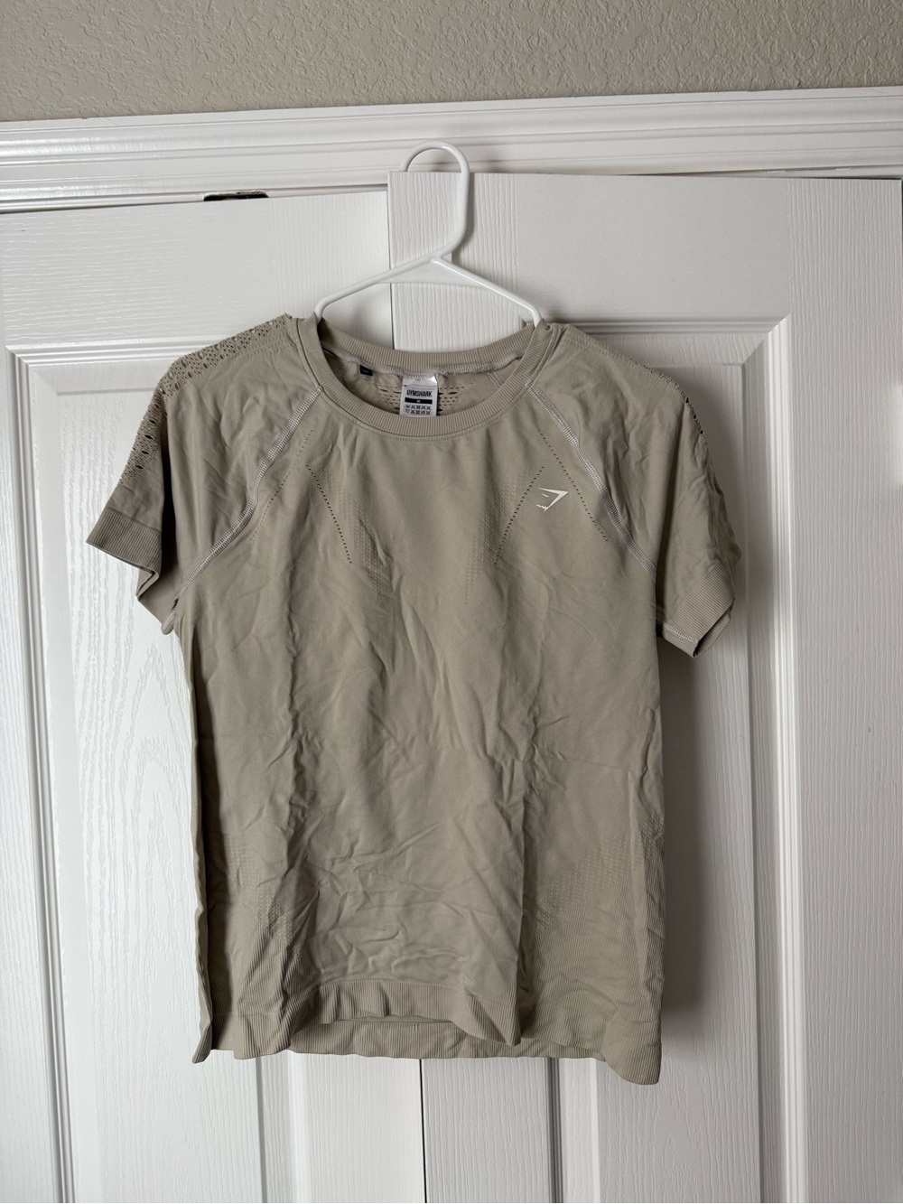 Gymshark Men’s Short Sleeve Seamless Tee - Light Taupe